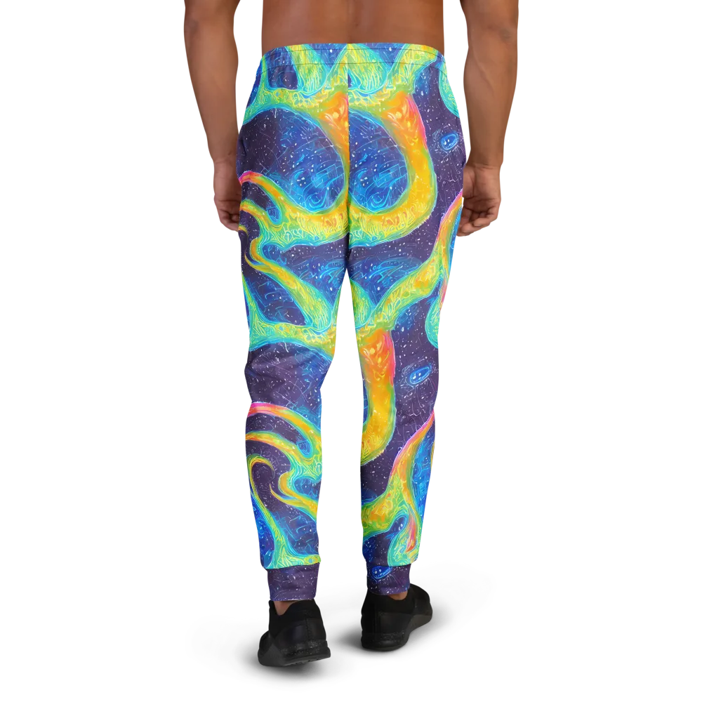 Oceanic Voltage on Men's Joggers — Back