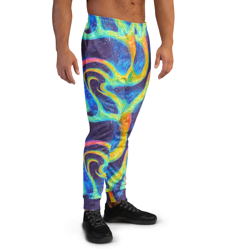 Oceanic Voltage on Men's Joggers — Right