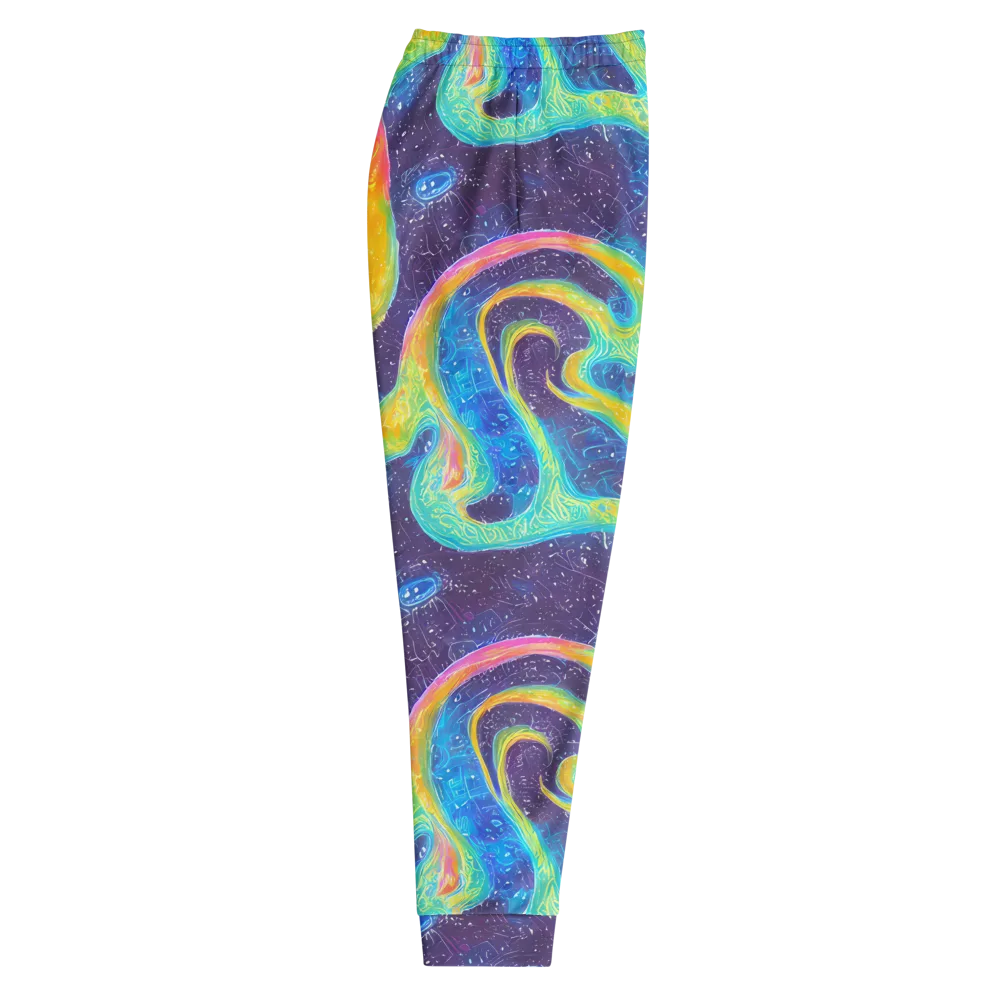 Oceanic Voltage on Men's Joggers — Right
