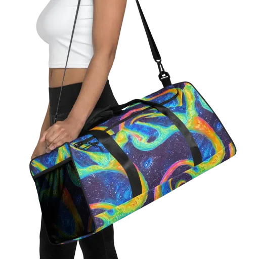 Oceanic Voltage on a Duffle Bag