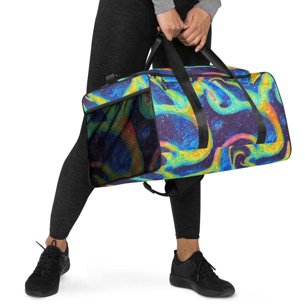 Oceanic Voltage on Duffle Bag — Right Front