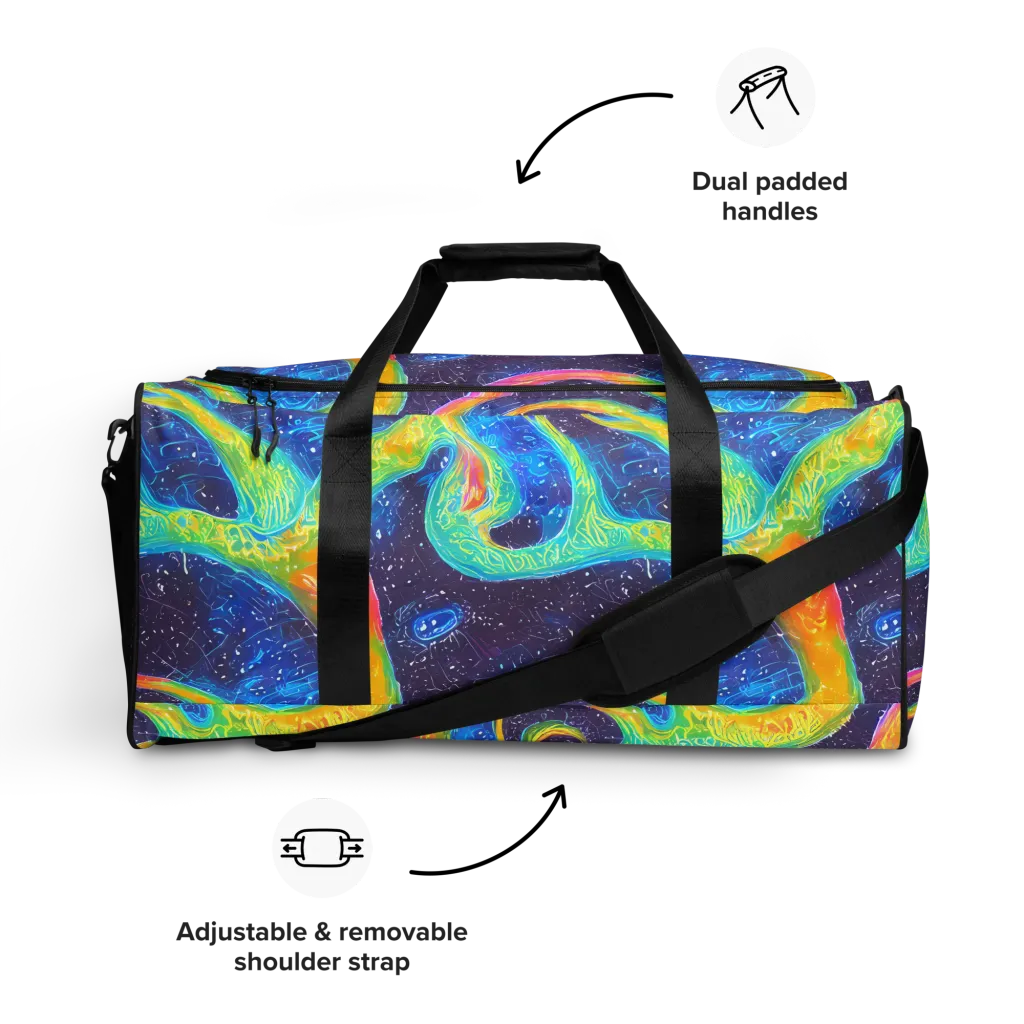 Oceanic Voltage on Duffle Bag — Front