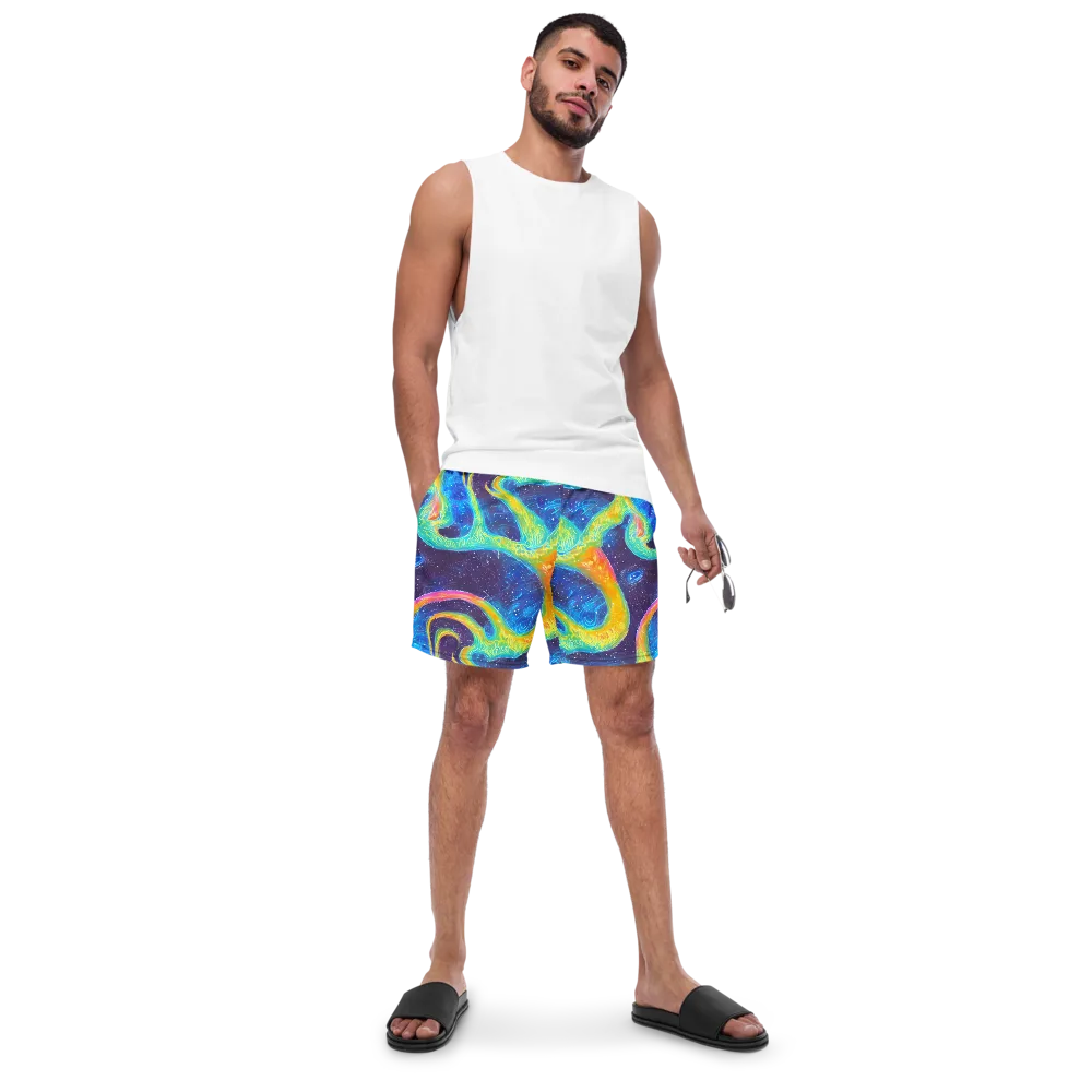 Oceanic Voltage on Swim Trunks — Front