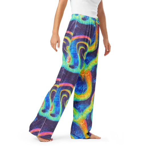 Oceanic Voltage on a Women's Pajama Pants