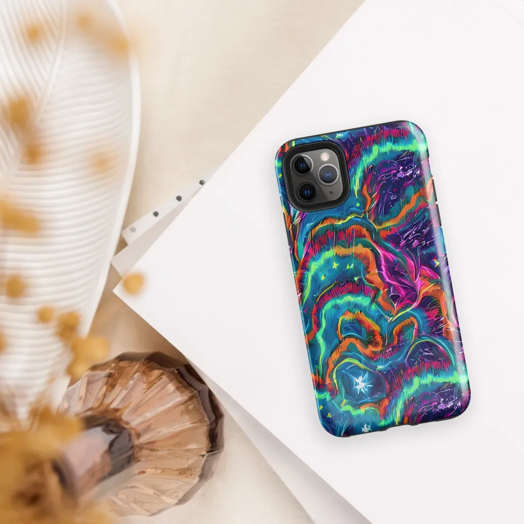 Dreamwave Bloom on Tough Case for iPhone® — Front