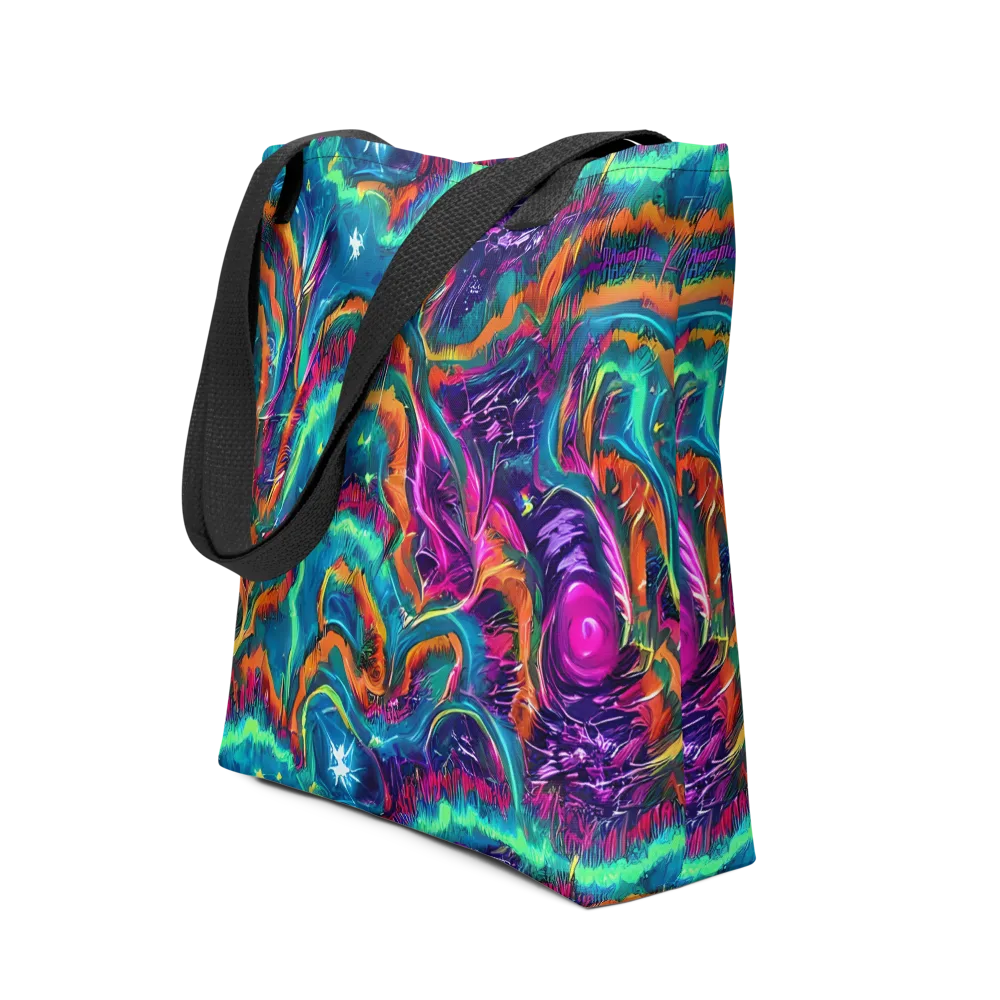 Dreamwave Bloom on Tote Bag — Front