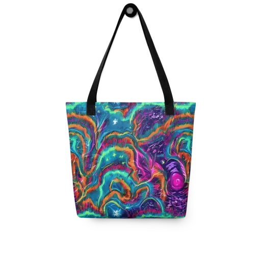 Dreamwave Bloom on a Tote Bag