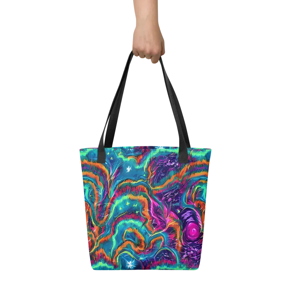 Dreamwave Bloom on Tote Bag — Front