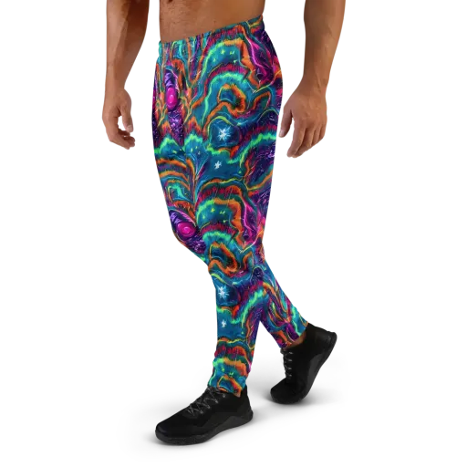 Dreamwave Bloom on a Men's Joggers