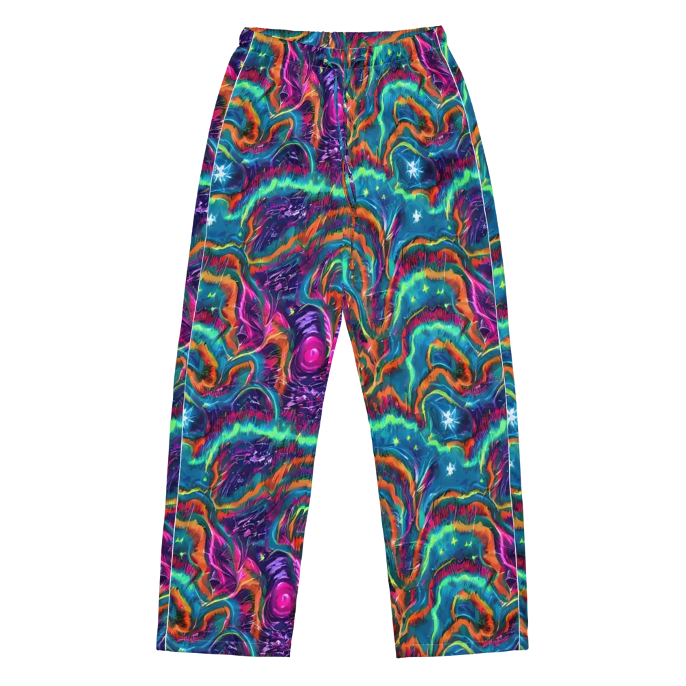 Dreamwave Bloom on Women's Pajama Pants — Front