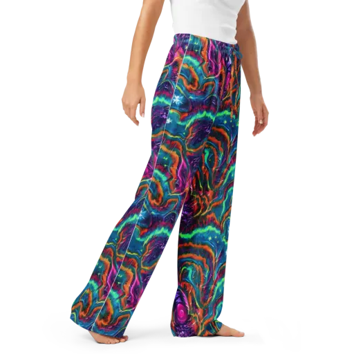 Dreamwave Bloom on a Women's Pajama Pants