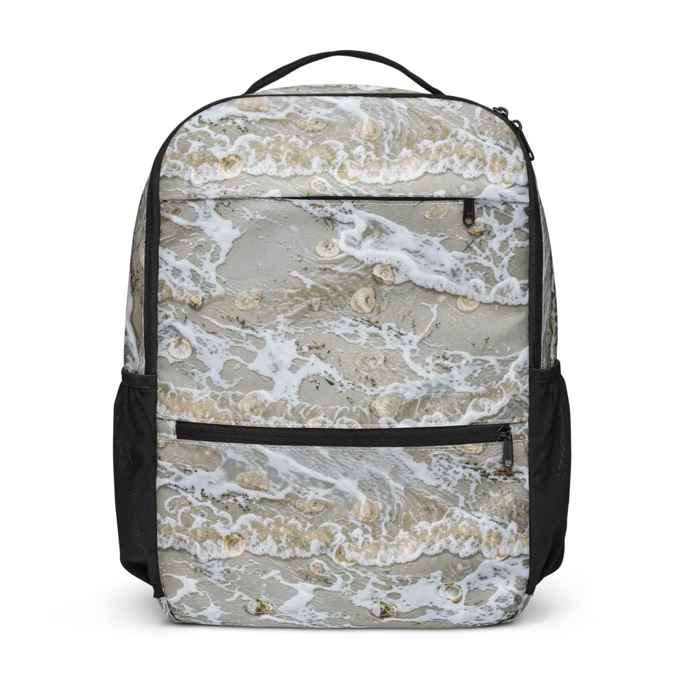 Tidal Shells on Utility Backpack — Front