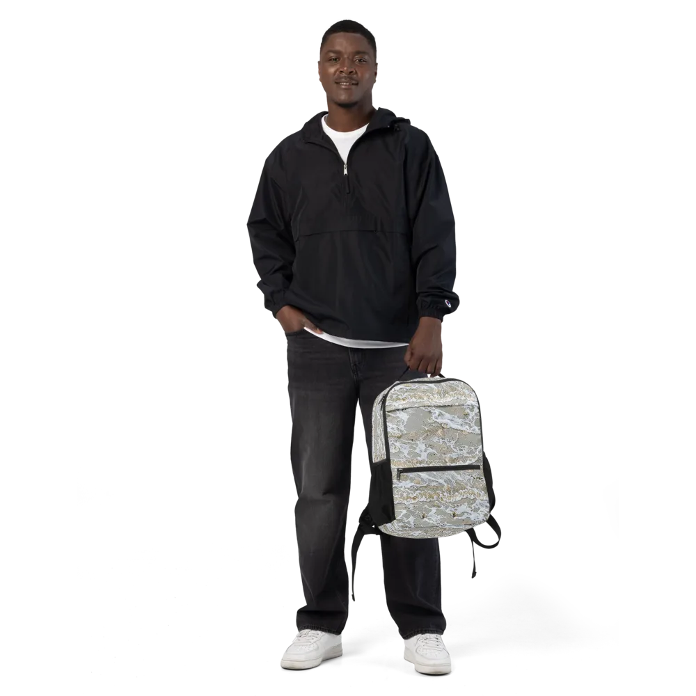 Tidal Shells on Utility Backpack — Front