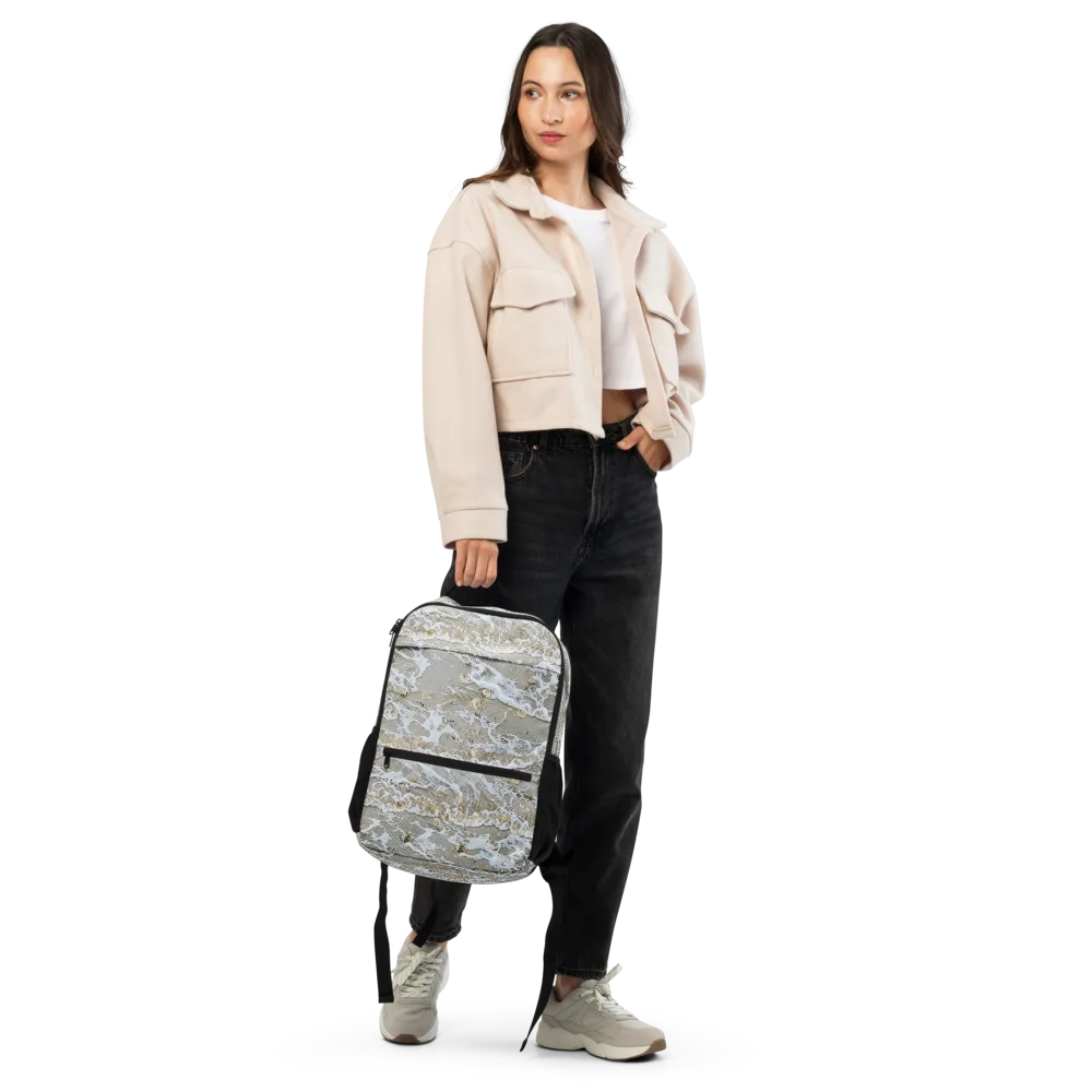 Tidal Shells on Utility Backpack — Front