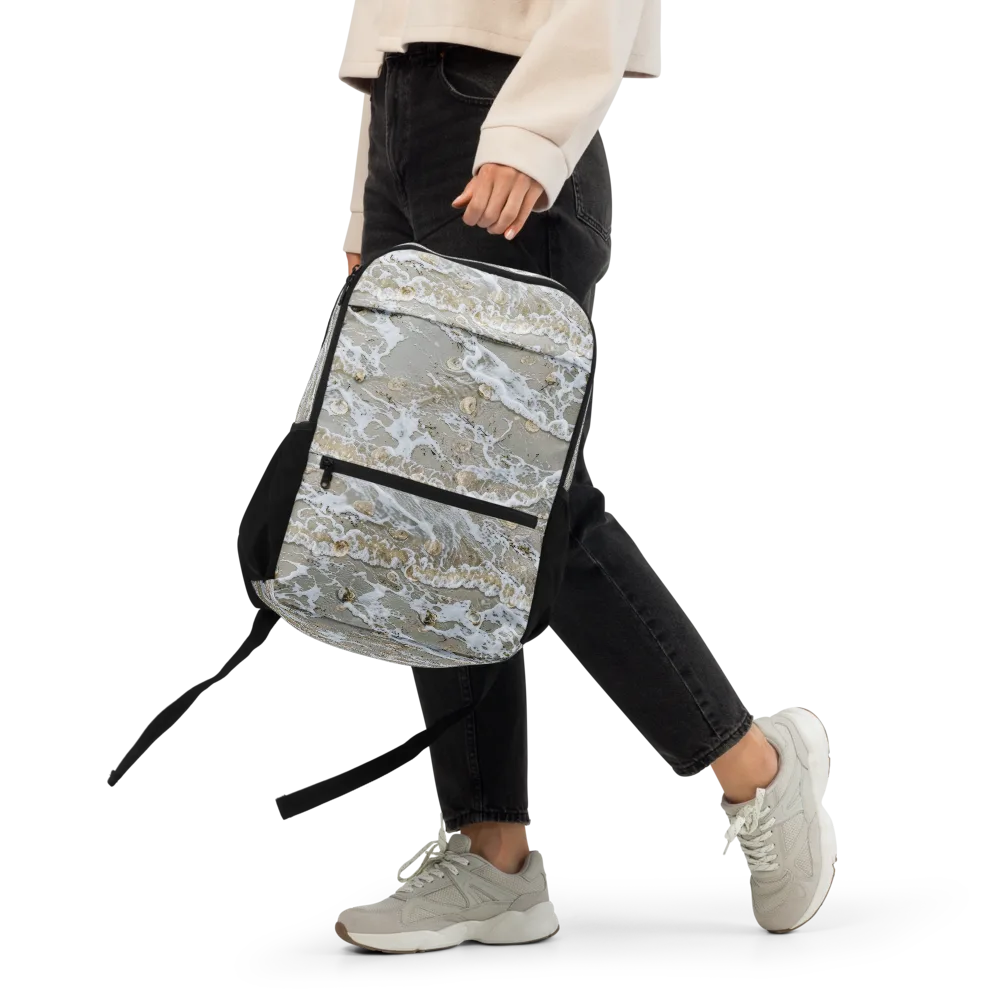 Tidal Shells on Utility Backpack — Front