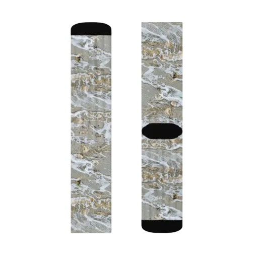 Tidal Shells on a Socks