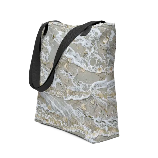 Tidal Shells on a Tote Bag
