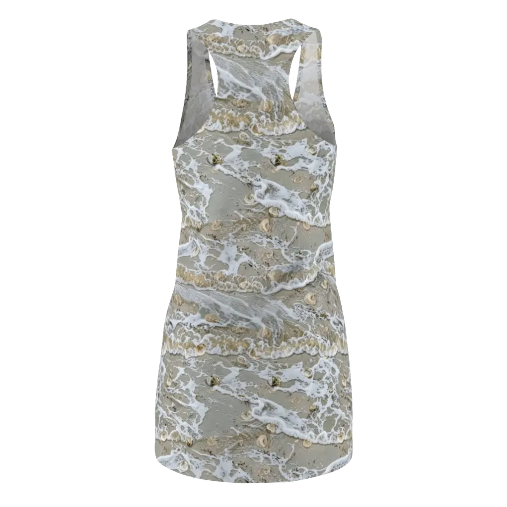 Tidal Shells on Racerback Dress — Back