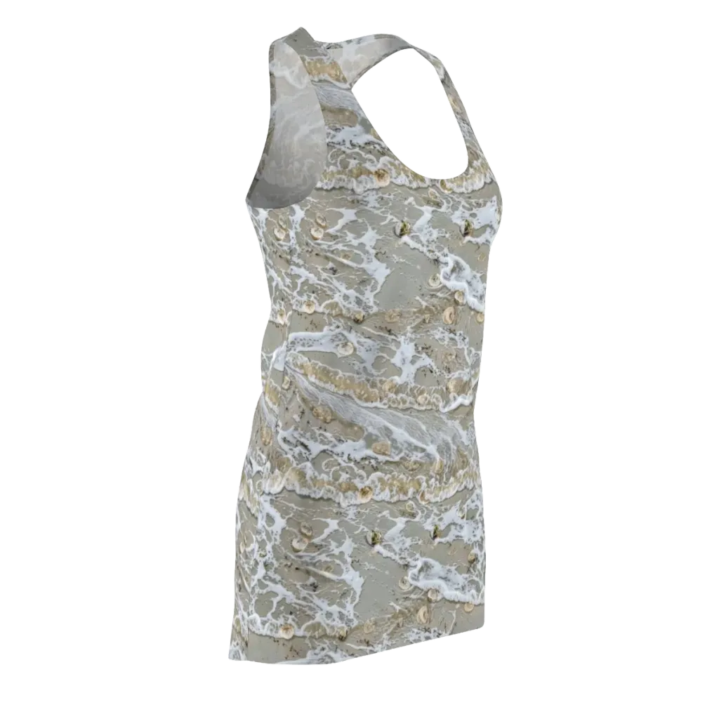 Tidal Shells on Racerback Dress — Front Side