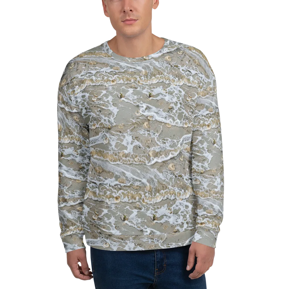 Tidal Shells on Sweatshirt — Front