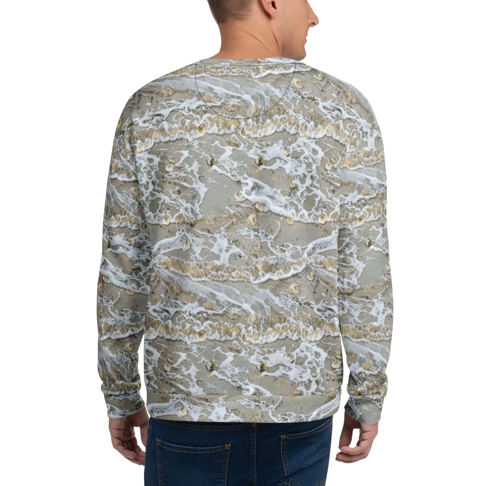 Tidal Shells on Sweatshirt — Back
