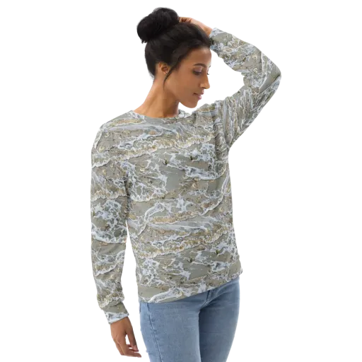 Tidal Shells on a Sweatshirt