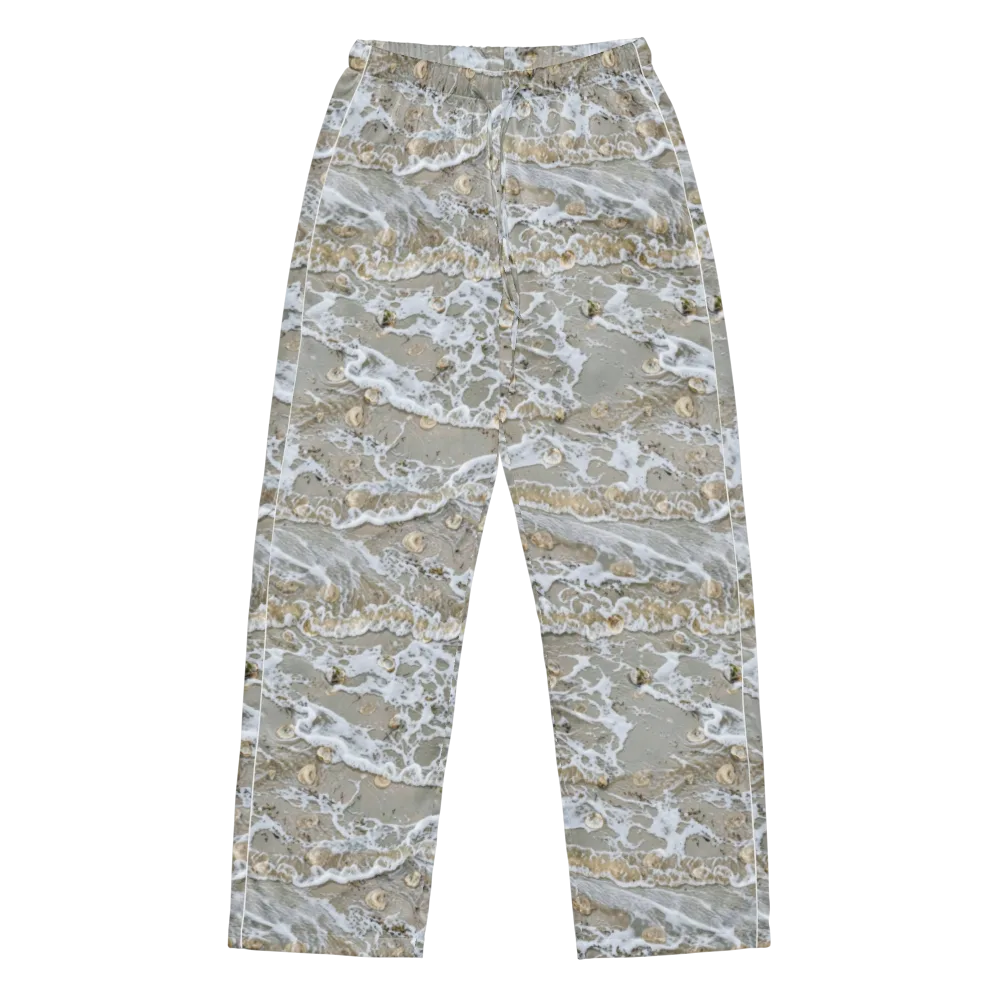 Tidal Shells on Women's Pajama Pants — Front