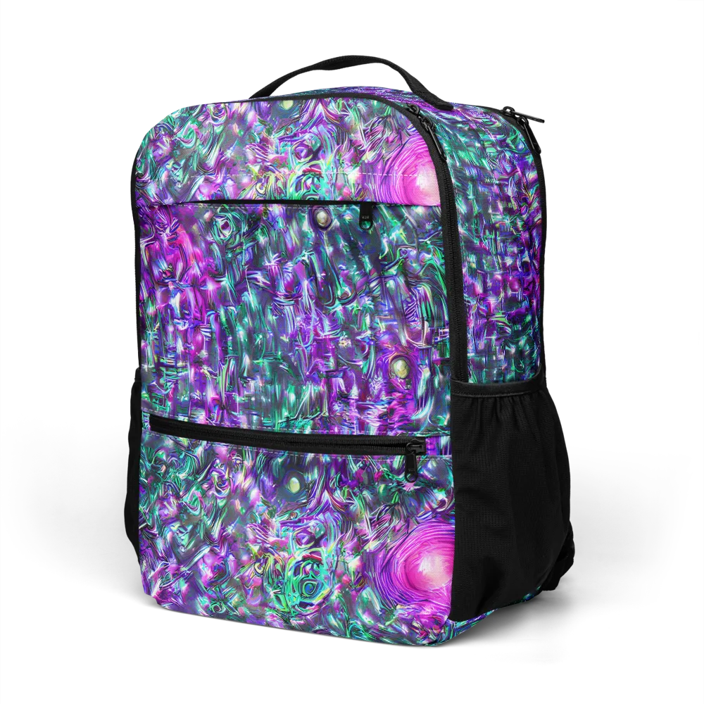 Hyperbloom on Utility Backpack — Left Front