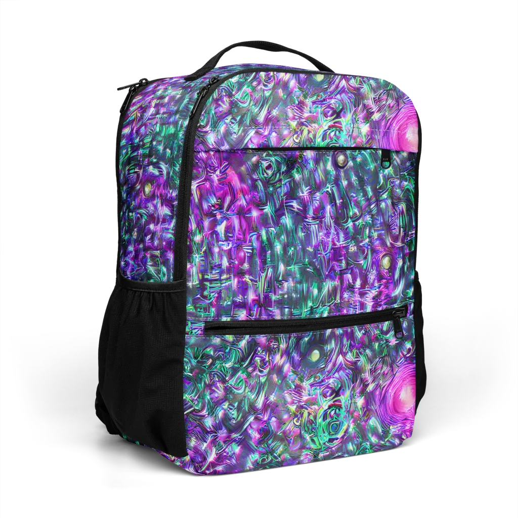 Hyperbloom on Utility Backpack — Right Front