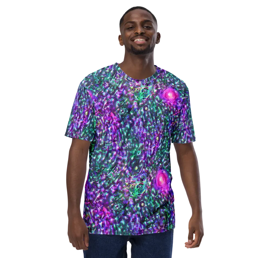 Hyperbloom on Men's Crew Neck T-Shirt — Front