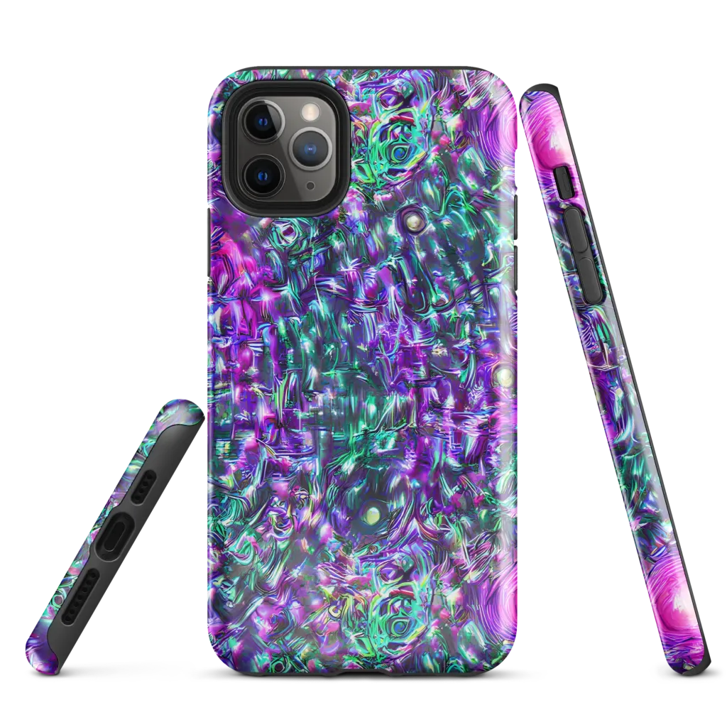 Hyperbloom on Tough Case for iPhone® — Front