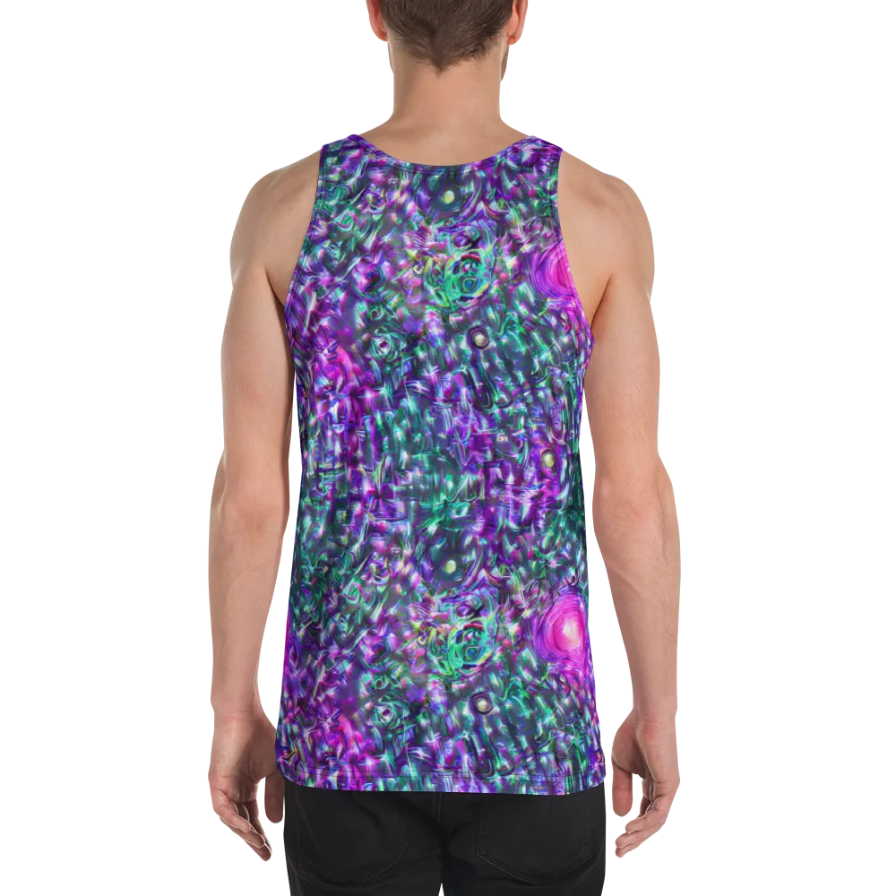 Hyperbloom on Men's Tank Top — Back
