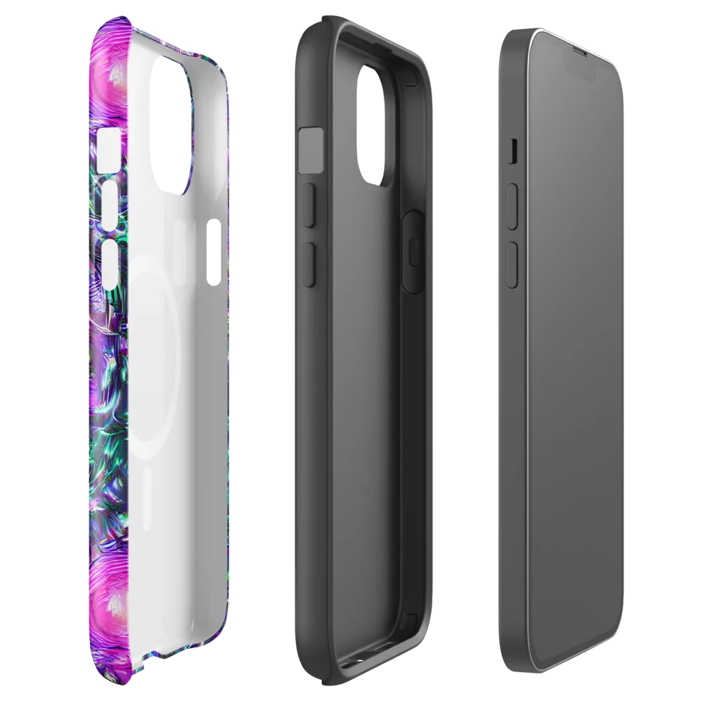 Hyperbloom on MagSafe Tough Case for iPhone® — Front