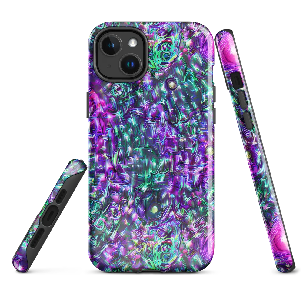 Hyperbloom on MagSafe Tough Case for iPhone® — Front