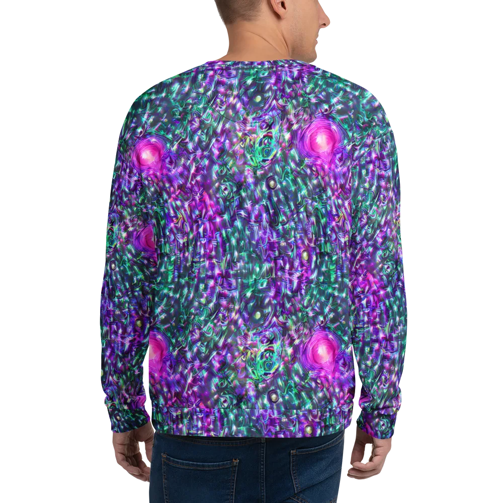 Hyperbloom on Sweatshirt — Back