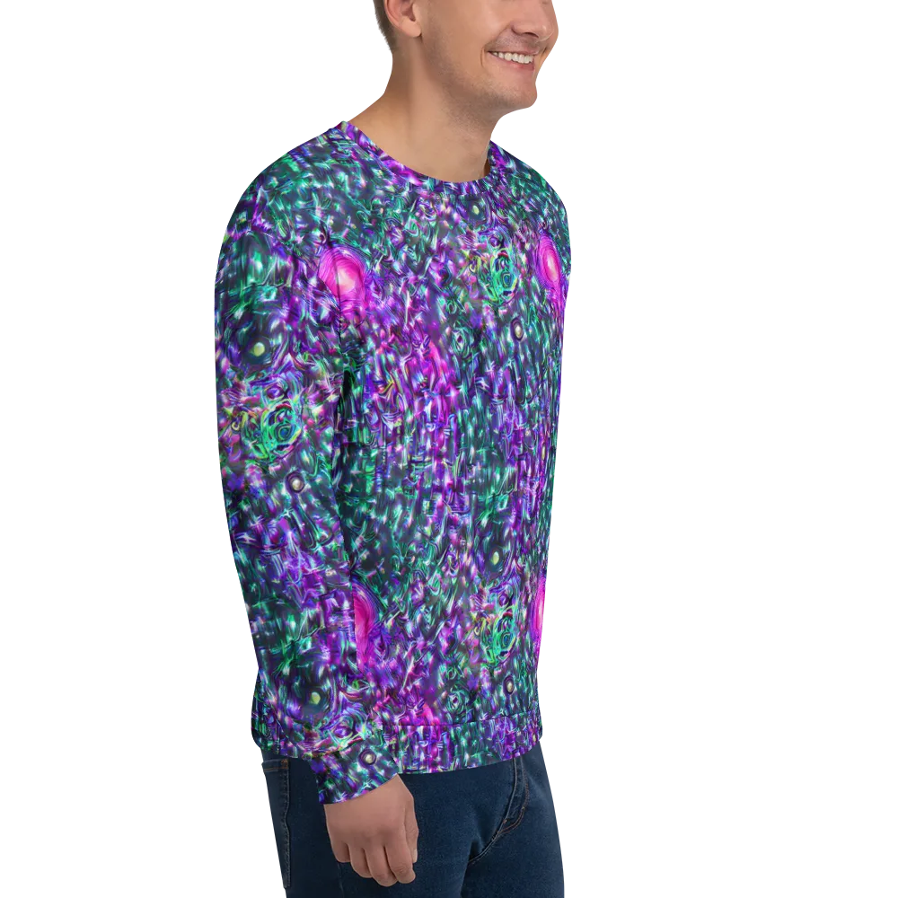 Hyperbloom on Sweatshirt — Right Front