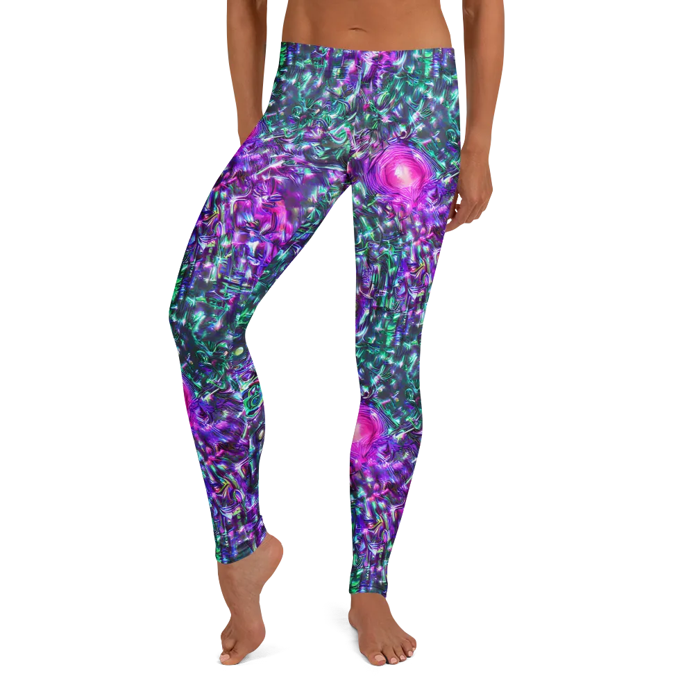 Hyperbloom on Leggings — Front