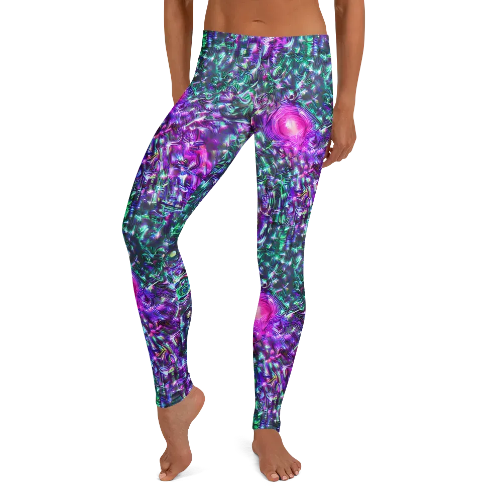 Hyperbloom on Leggings — Front