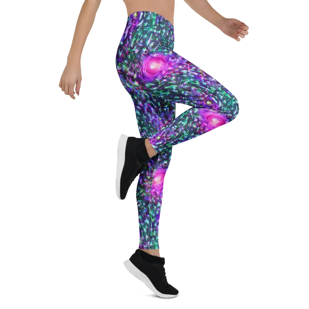 Hyperbloom on Leggings — Right