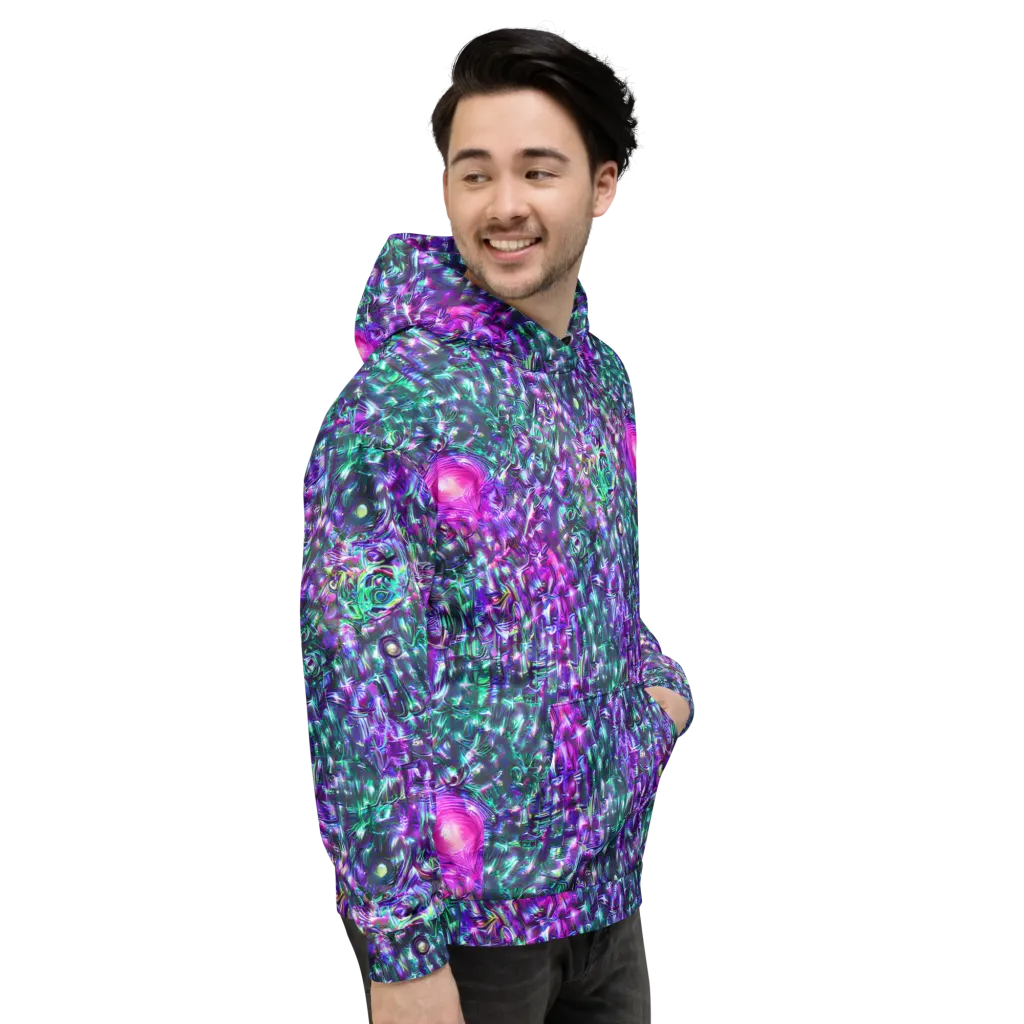 Hyperbloom on Hoodie — Right