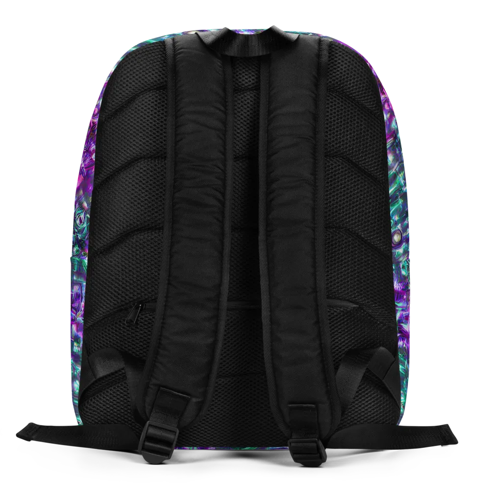 Hyperbloom on Minimalist Backpack — Back
