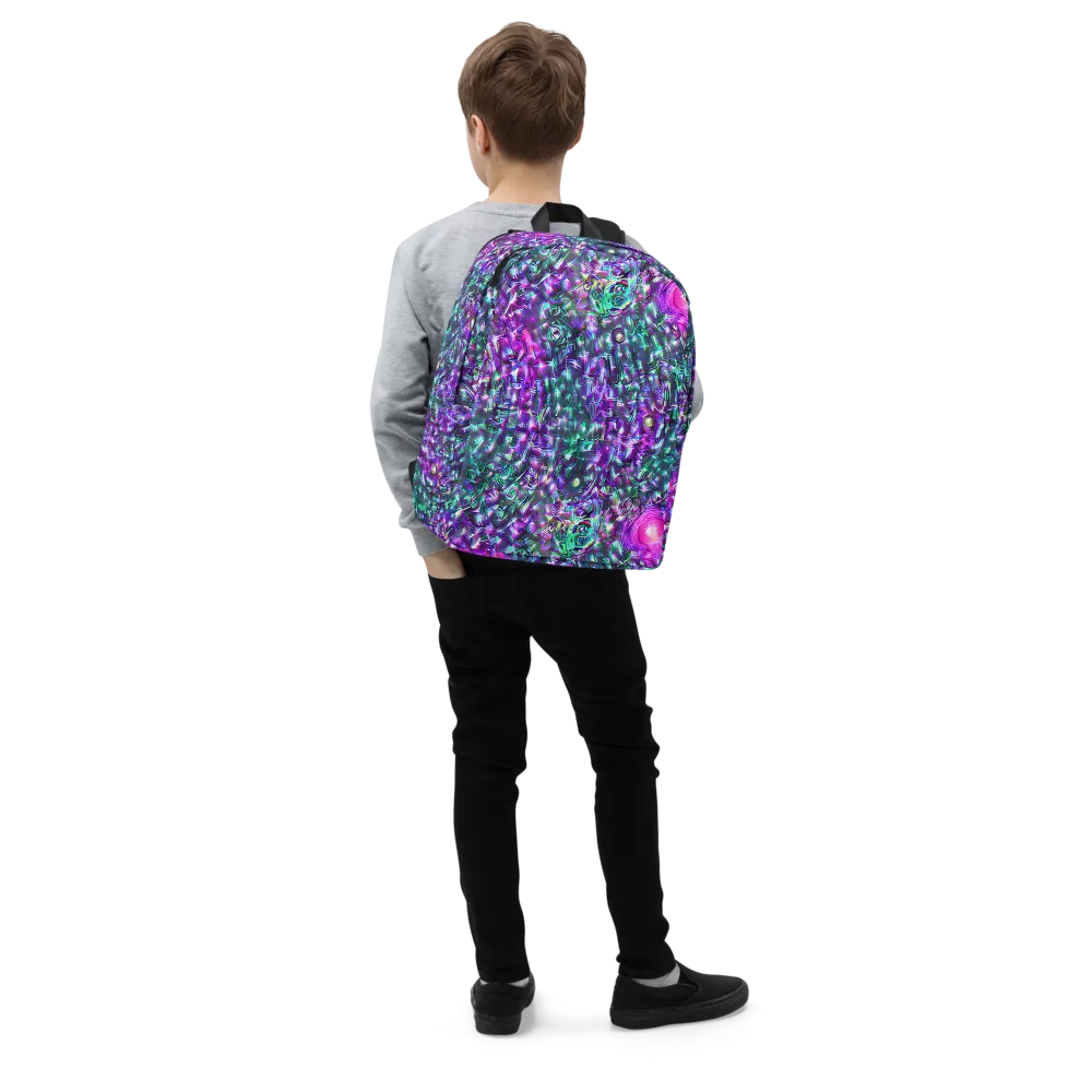 Hyperbloom on Minimalist Backpack — Right Front