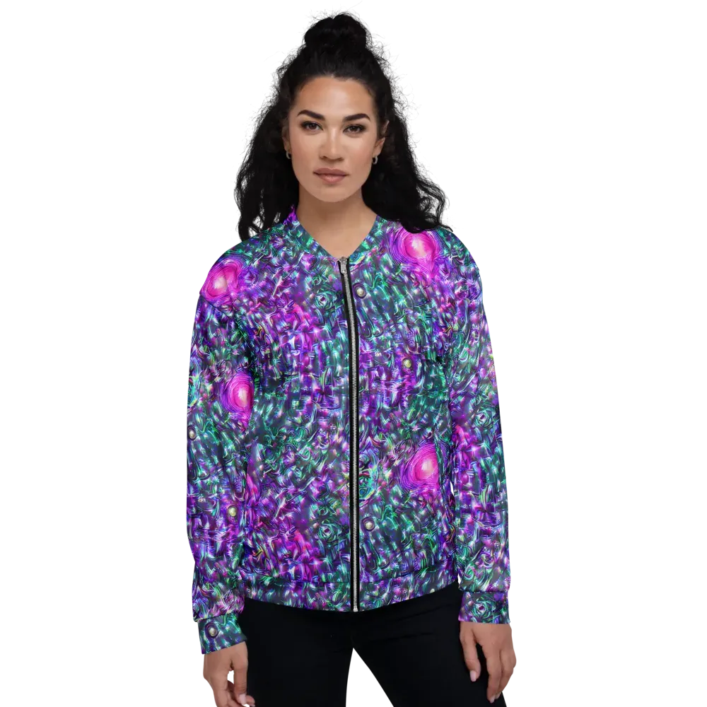 Hyperbloom on Bomber Jacket — Front