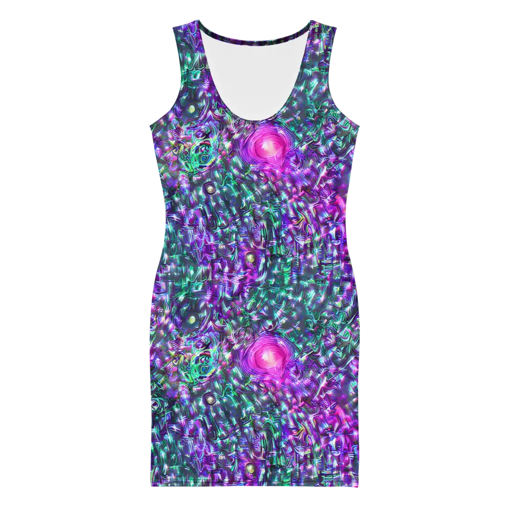 Hyperbloom on Bodycon Dress — Front