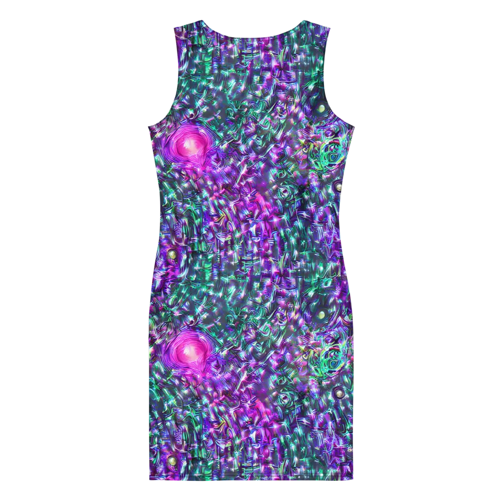 Hyperbloom on Bodycon Dress — Back