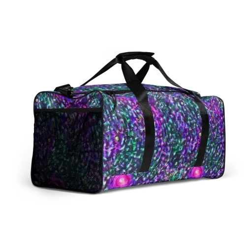 Hyperbloom on a Duffle Bag
