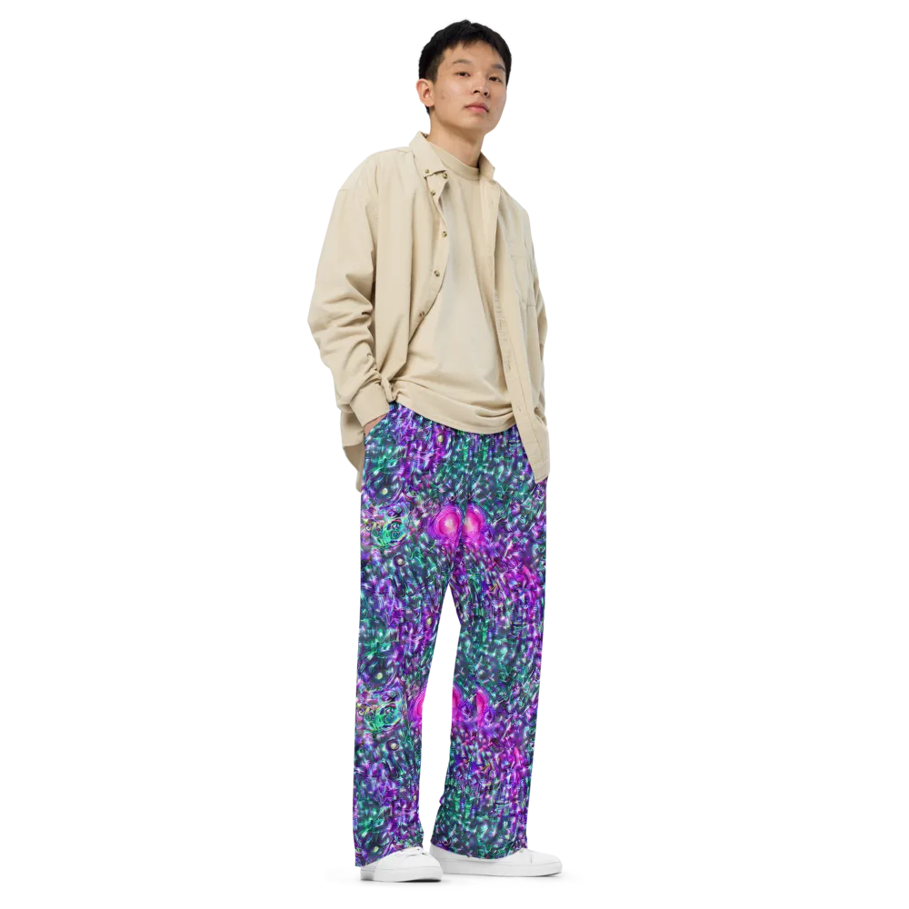 Hyperbloom on Wide-Leg Pants — Right Front