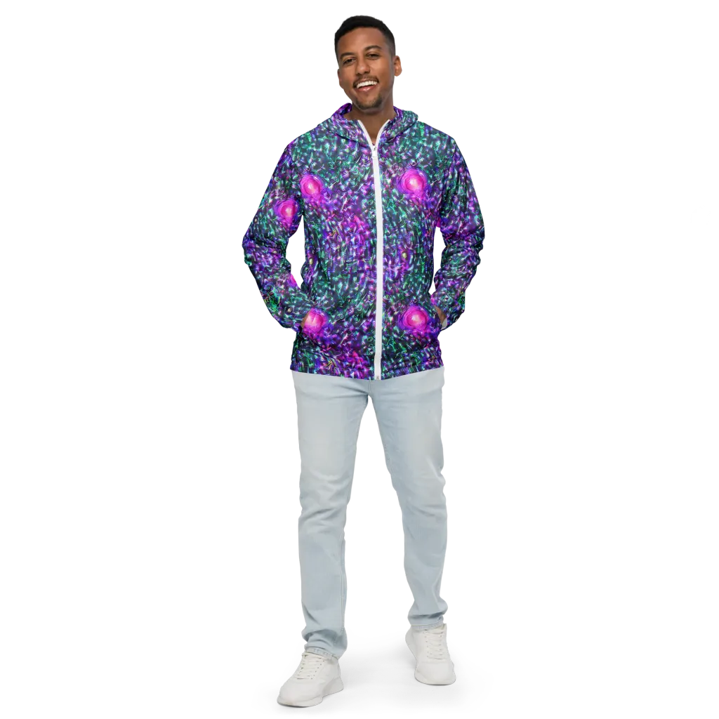Hyperbloom on Men's Windbreaker — Front
