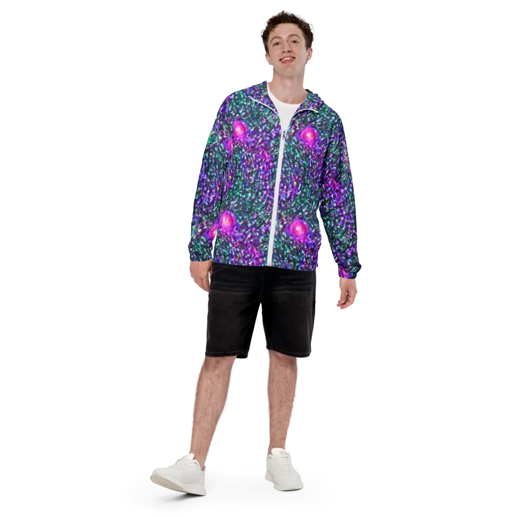 Hyperbloom on Men's Windbreaker — Front