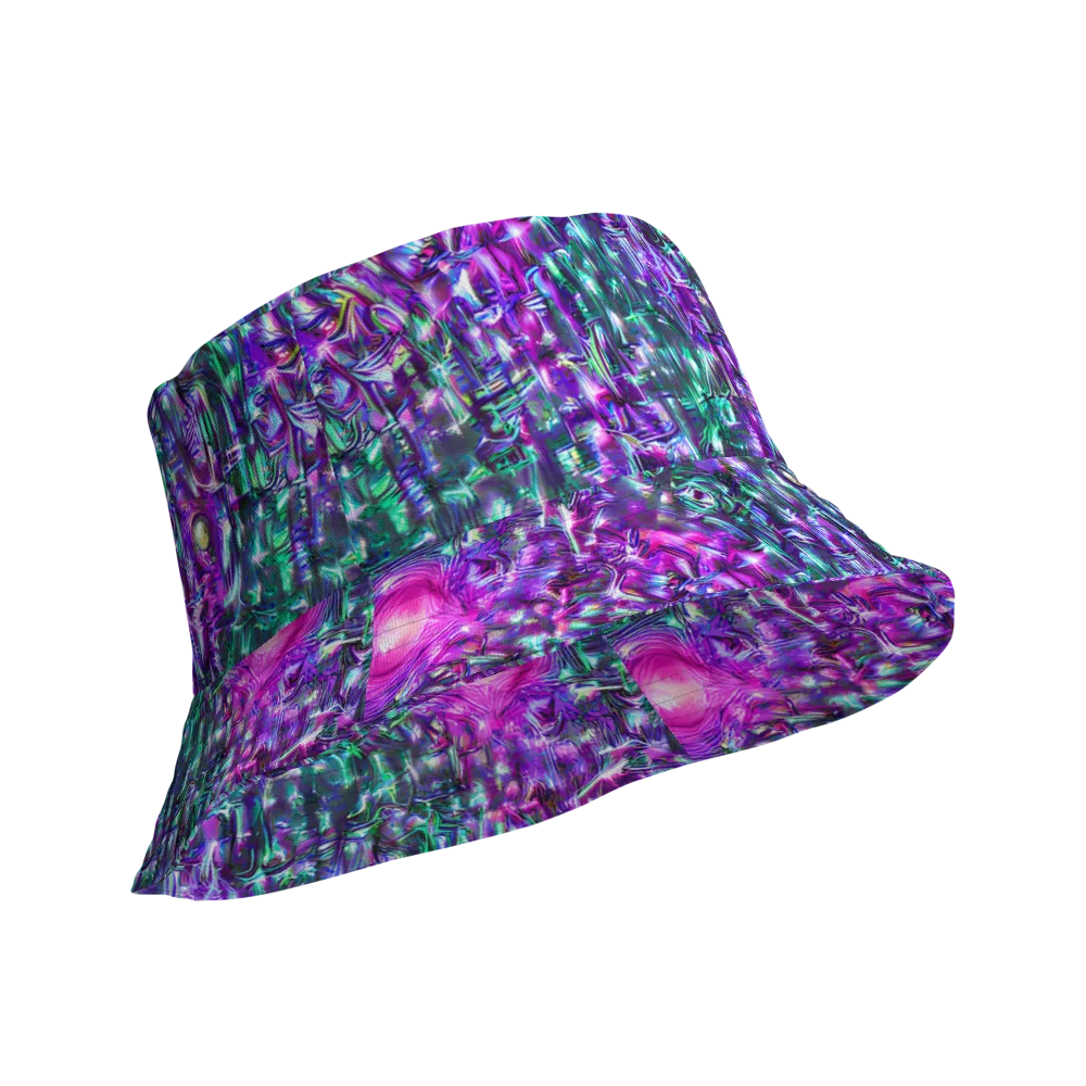 Hyperbloom on Reversible Bucket Hat — Product details Outside